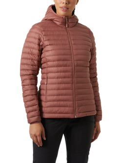 Helly Hansen Women's Sirdal Insulated Hooded Jacket, Dark Cedar, Dark Cedar