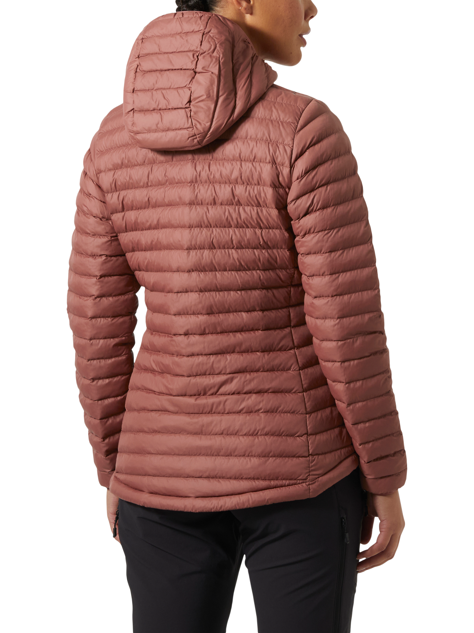 Product image 2 of 4, which shows Helly Hansen Women's Sirdal Insulated Hooded Jacket, Dark Cedar, S