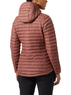 Helly Hansen Women's Sirdal Insulated Hooded Jacket, Dark Cedar - view 2, Dark Cedar