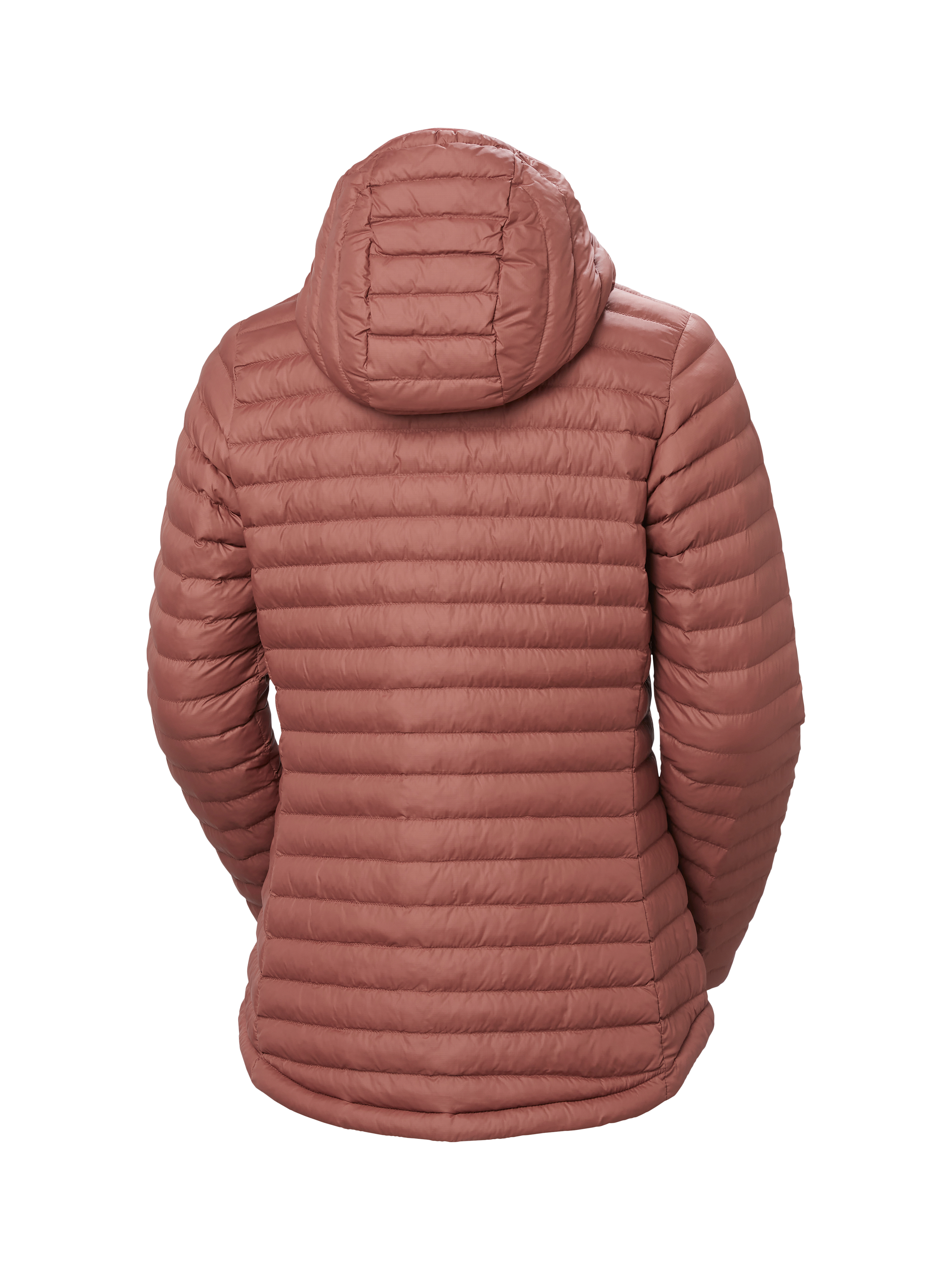 Product image 4 of 4, which shows Helly Hansen Women's Sirdal Insulated Hooded Jacket, Dark Cedar, S