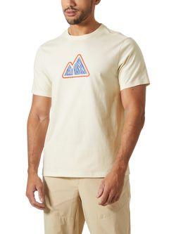 Helly Hansen Men's Massif Graphic T-Shirt, Snow, Snow