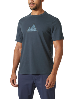 Helly Hansen Men's Massif Graphic T-Shirt, Alpine Frost, Alpine Frost