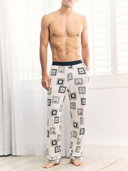 Chelsea Peers Golf Icons Pyjama Bottoms, Off White - view 2, Off White