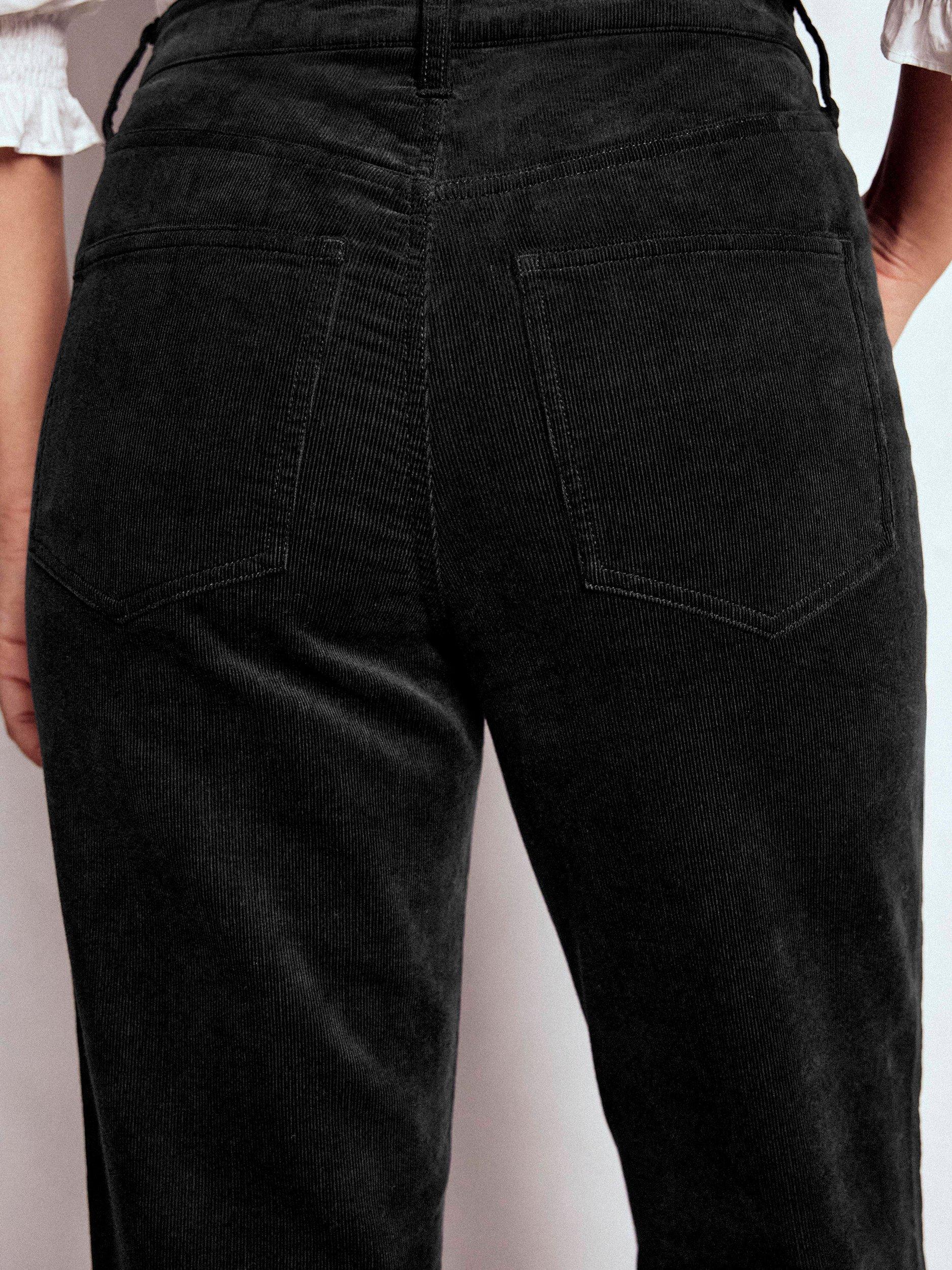 Product image 5 of 6, which shows Boden Slim Corduroy Jeans, Black, 12