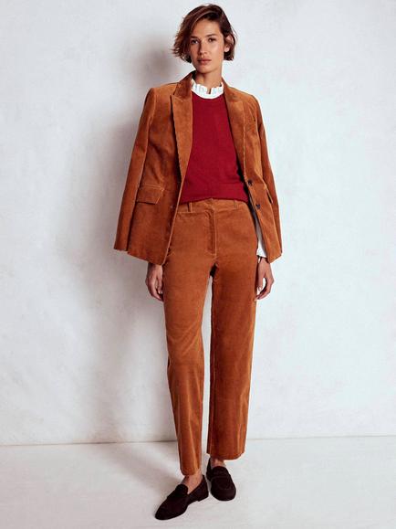 Boden Canonbury Corduroy Trousers, Ginger