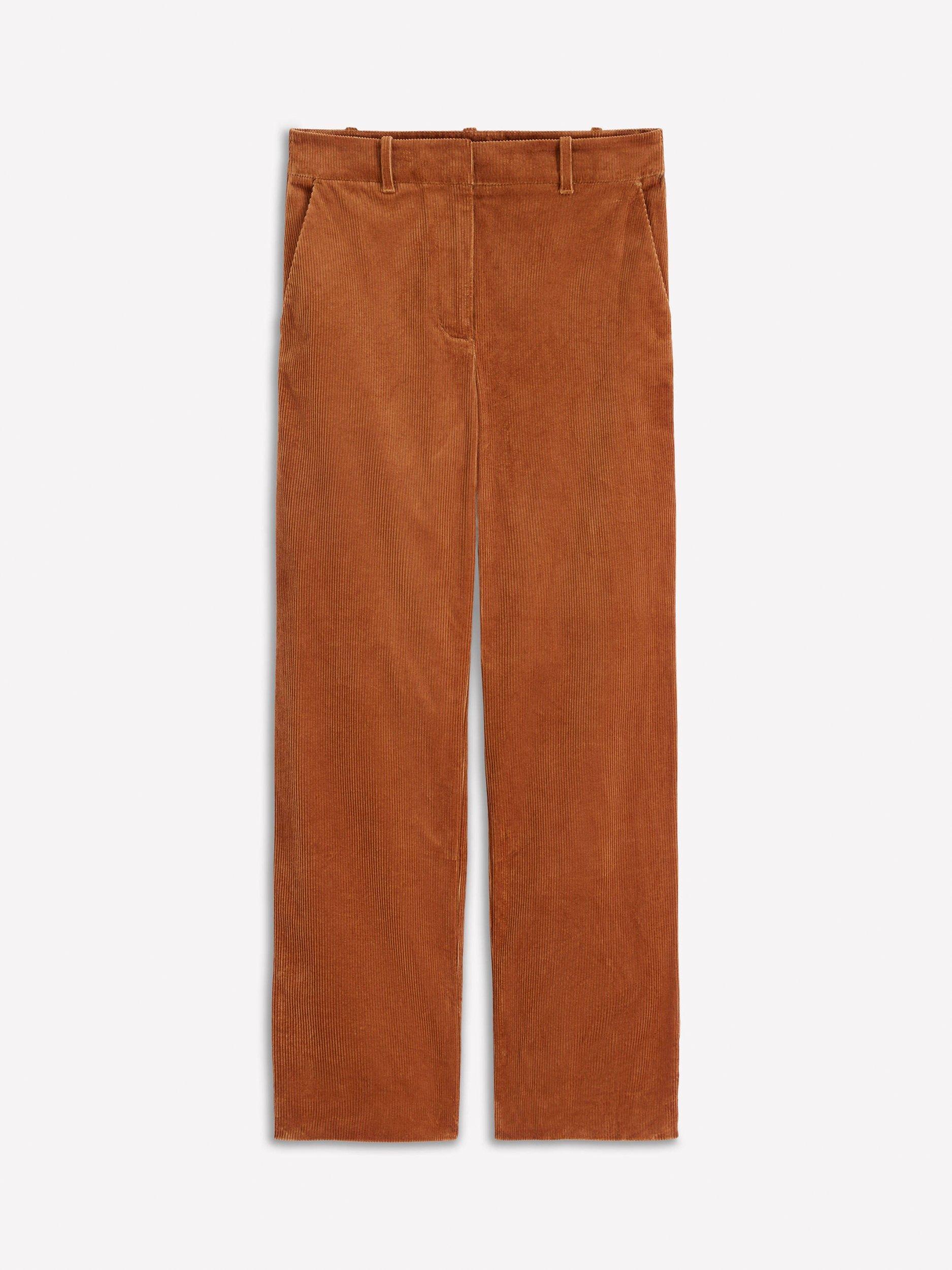 Product image 6 of 6, which shows Boden Canonbury Corduroy Trousers, Ginger, 14