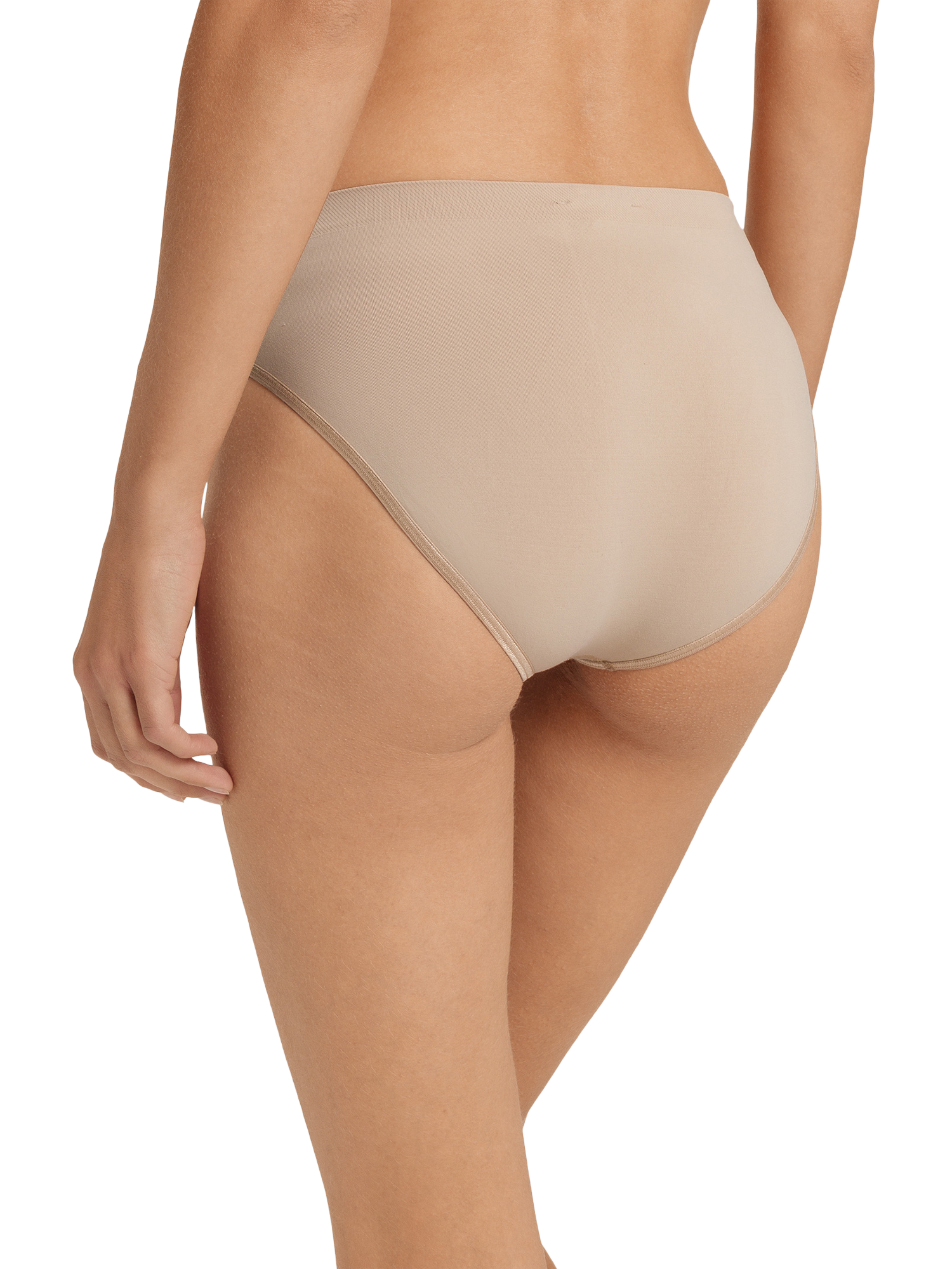 Product image 2 of 6, which shows Hanro Touch Feeling Midi Brief, Coffee Quartz, XS