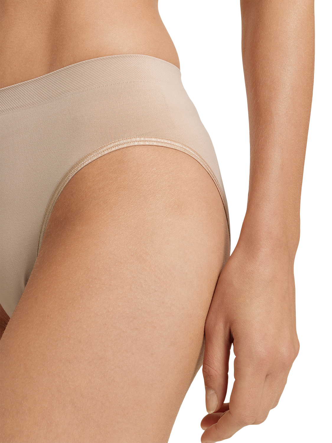 Product image 6 of 6, which shows Hanro Touch Feeling Midi Brief, Coffee Quartz, XS