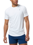 Gym+Coffee Relentless T-Shirt, Ultra White