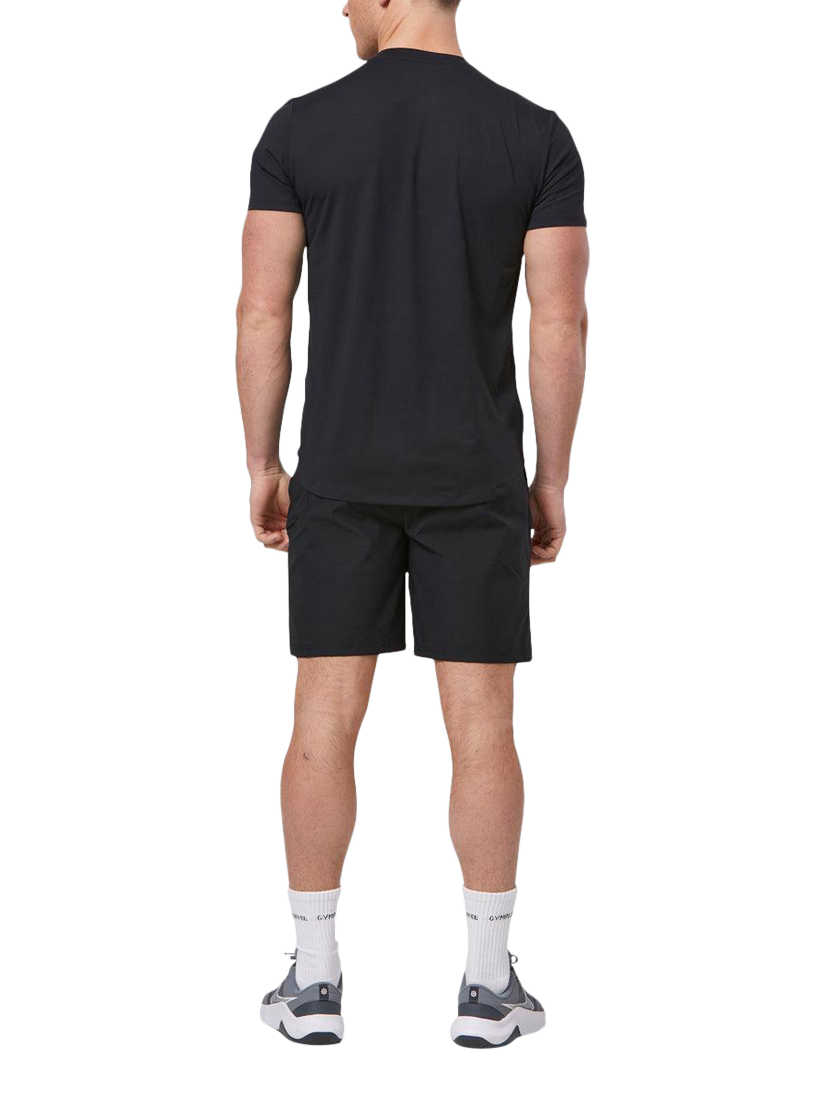 Product image 3 of 6, which shows Gym+Coffee Coffee T-Shirt, Black, XXS