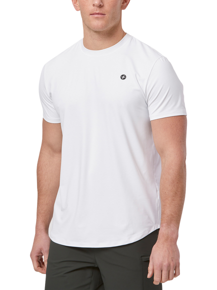 Gym+Coffee Coffee T-Shirt, Ultra White