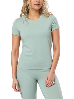 Gym+Coffee Serona Everyday T-Shirt, Summer Green