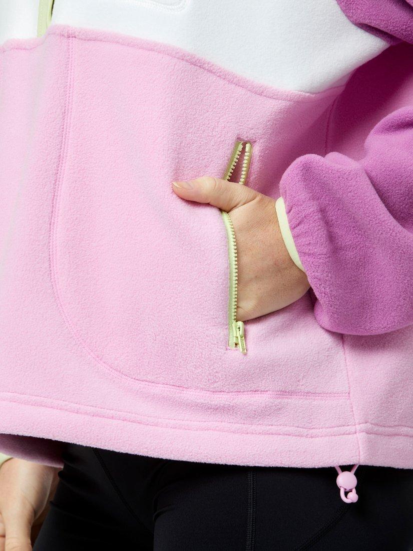 Product image 5 of 7, which shows Gym+Coffee Snao Polar Fleece, Lime Sorbet, XXS