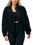 Gym+Coffee Horizon Layer Up Jacket, Black