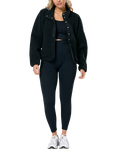 Gym+Coffee Horizon Layer Up Jacket, Black