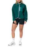 Gym+Coffee Horizon Layer Up Jacket, Jungle Green