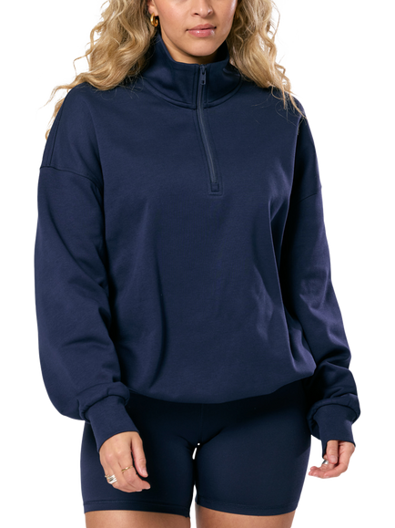 Gym+Coffee Clubhouse Sweatshirt, Twilight Navy, Twilight Navy