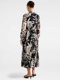Forever New Annabel Graphic Floral Shirt Dress, Mono Rhodes Collage