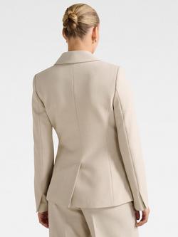 Forever New Lulu One Button Blazer, Milk - view 2, Milk