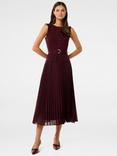 Forever New Lelani Pleated Hem Midi Dress, Shiraz