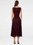 Forever New Lelani Pleated Hem Midi Dress, Shiraz