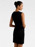Forever New Petite Parker Utility Mini Dress, Black