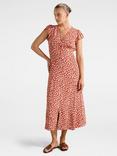 Forever New Winona Scallop Midi Dress, Seymour Ditsy