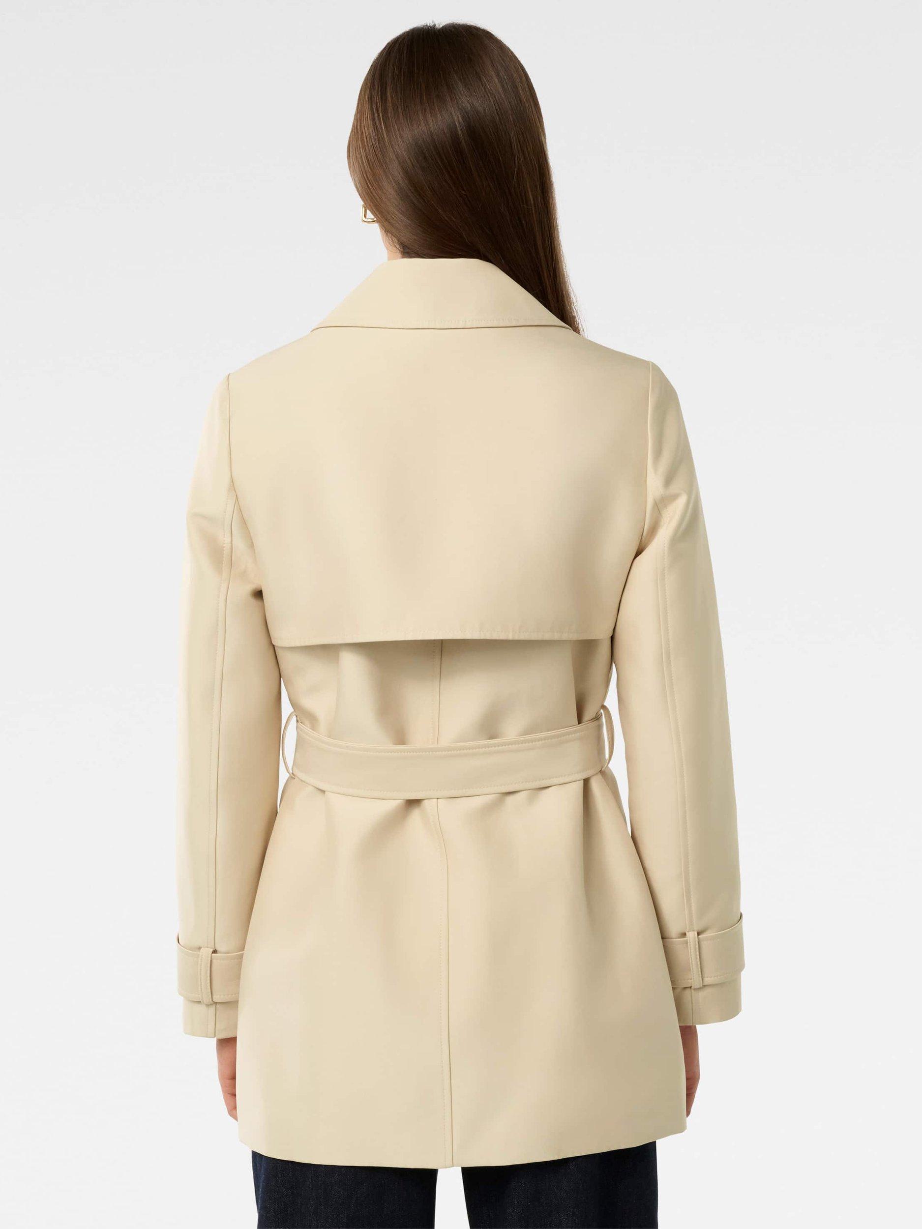 Product image 2 of 5, which shows Forever New Stella Structured Trench Coat, Light Camel, 4