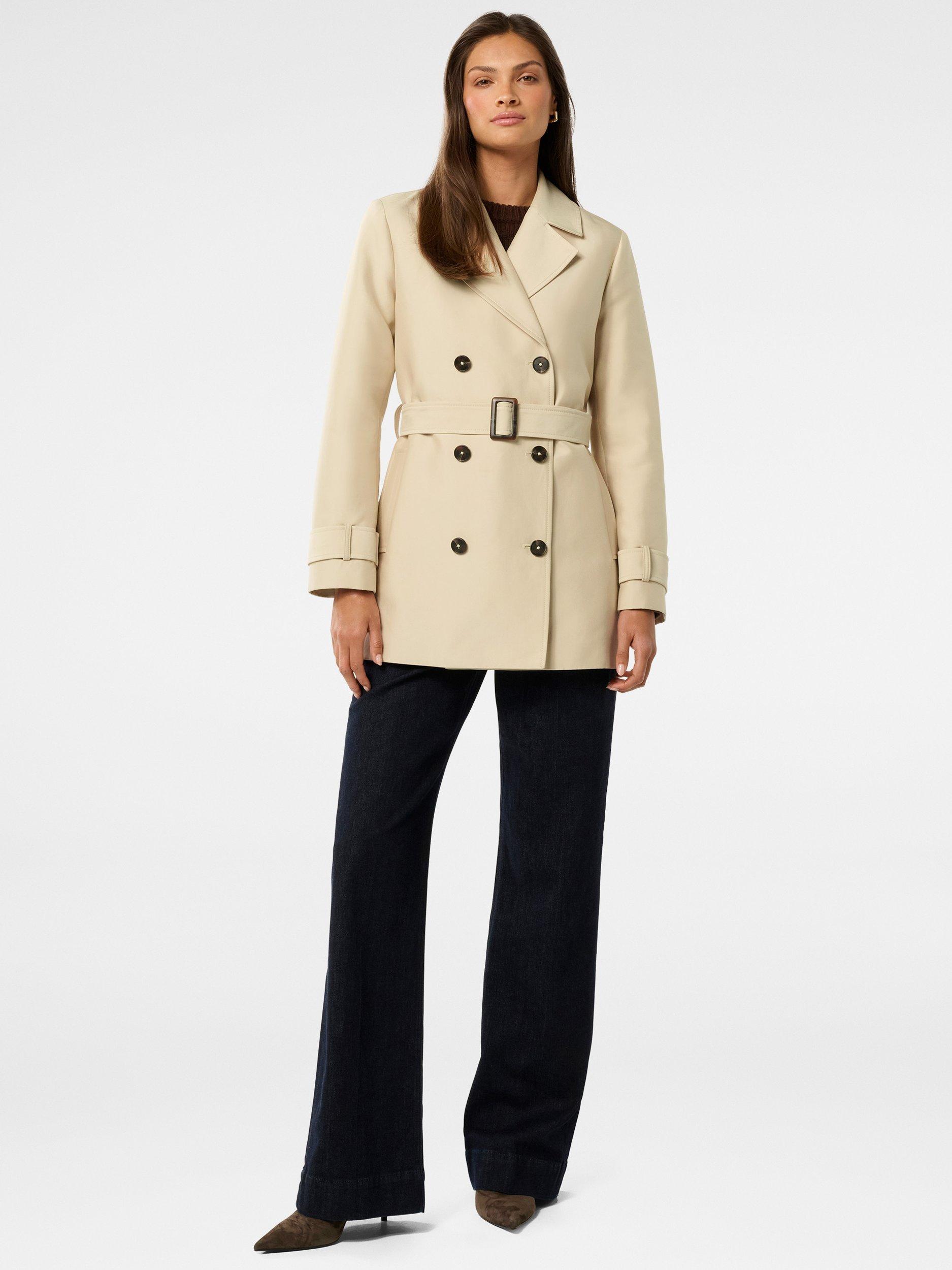 Product image 5 of 5, which shows Forever New Stella Structured Trench Coat, Light Camel, 4