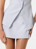 Forever New Kimberly Tailored Mini Skirt, Sky Blue