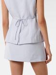 Forever New Kimberly Tailored Mini Skirt, Sky Blue