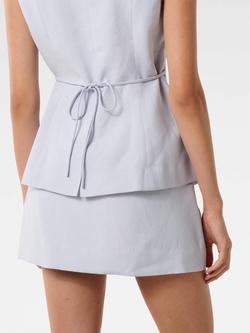 Forever New Kimberly Tailored Mini Skirt, Sky Blue - view 2, Sky Blue