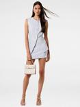Forever New Kimberly Tailored Waistcoat, Sky Blue