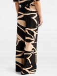 Forever New Ayla Abstract Palazzo Trousers, Multi