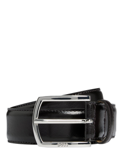 HUGO BOSS BOSS Leather Belt, Dark Brown