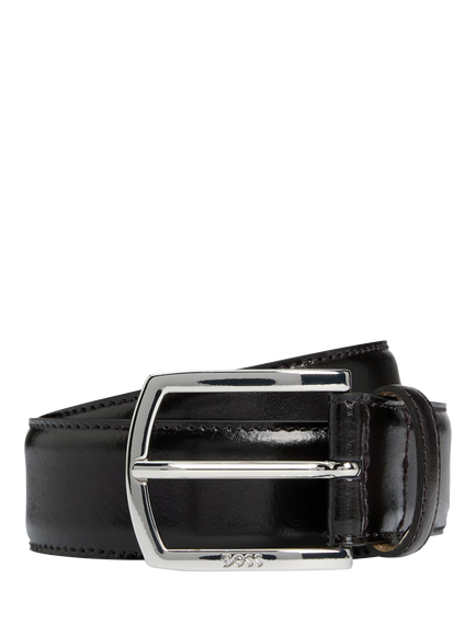 HUGO BOSS BOSS Leather Belt, Dark Brown