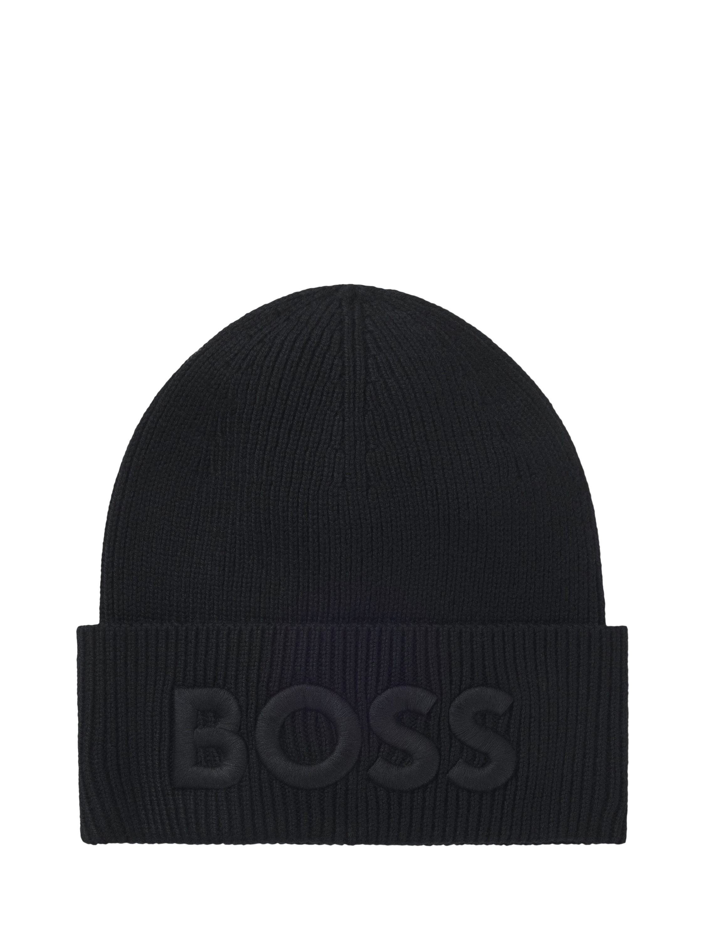 HUGO BOSS BOSS Logo Wool Blend Beanie