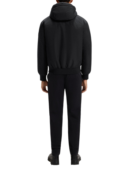 HUGO BOSS BOSS Hooded Bomber Jacket, Black - view 2, Black