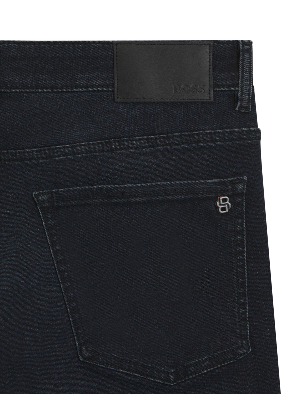 Product image 6 of 6, which shows HUGO BOSS Slim Cut Denim Jeans, Dark Blue, 30R