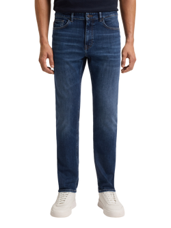 BOSS Slim Fit Jeans, Medium Blue, Medium Blue