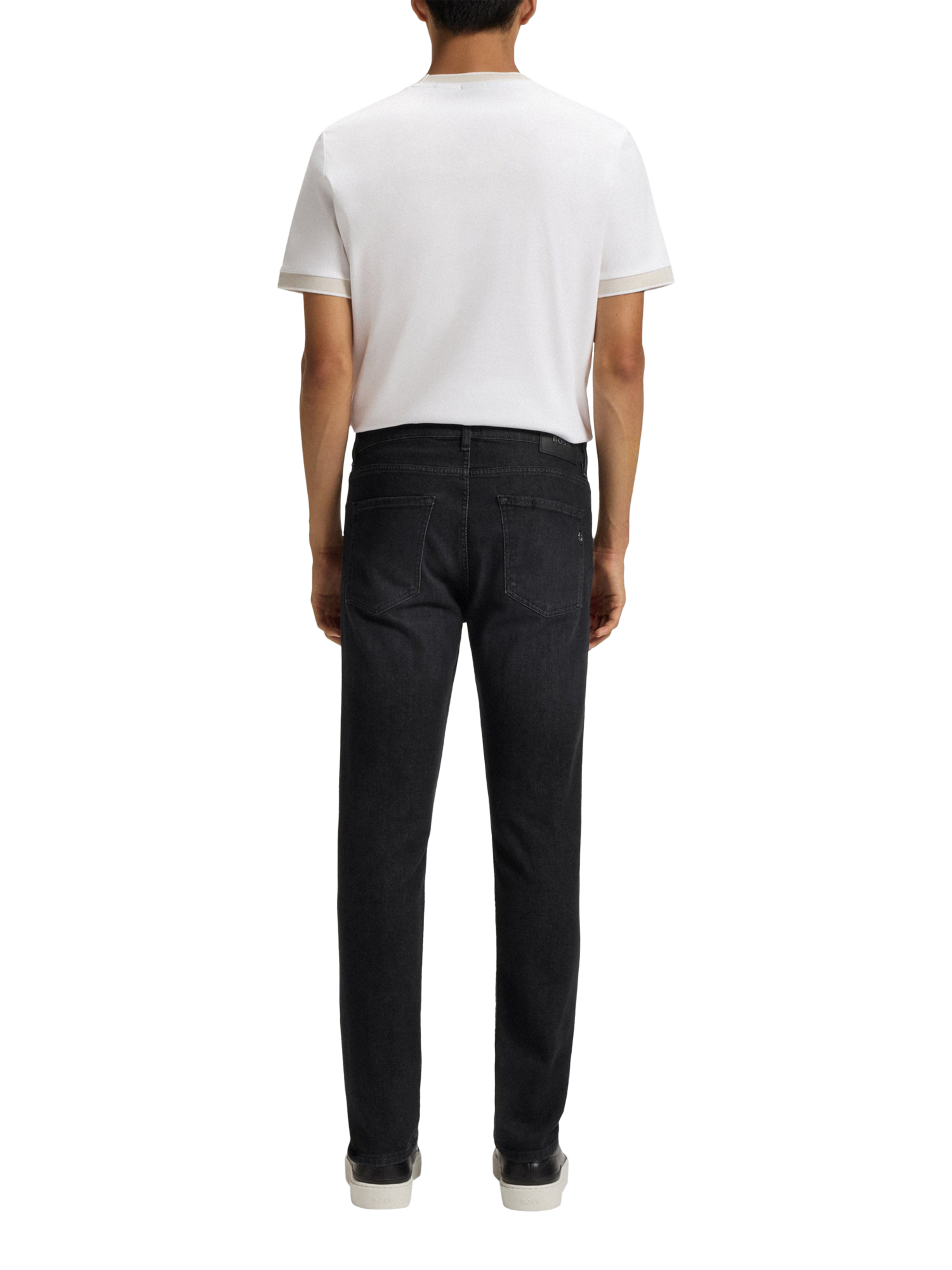 Product image 2 of 5, which shows HUGO BOSS BOSS Delaware Slim Fit Jeans, Black, 31R
