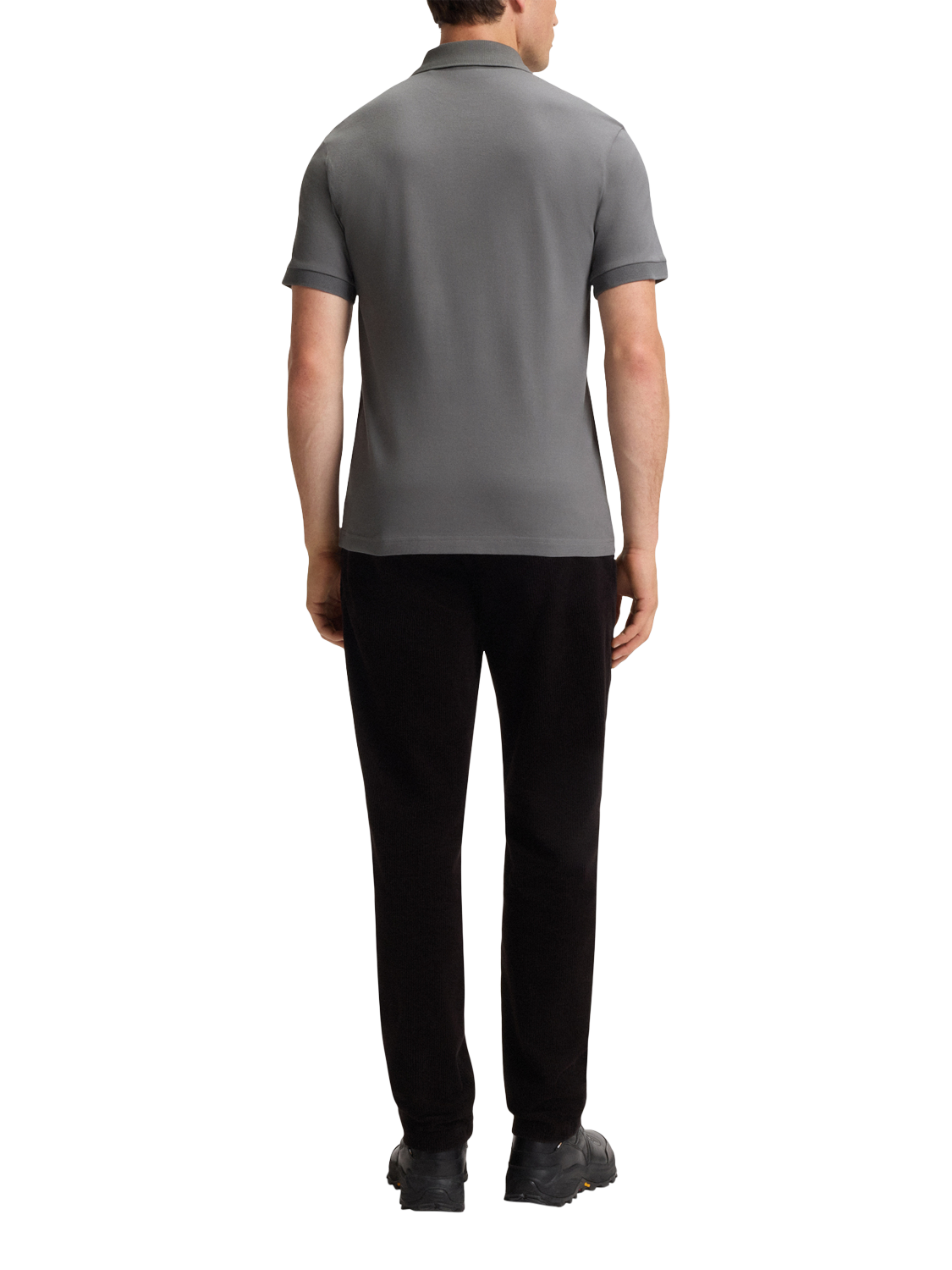 Product image 2 of 5, which shows HUGO BOSS BOSS Polo Shirt, Open Grey, L