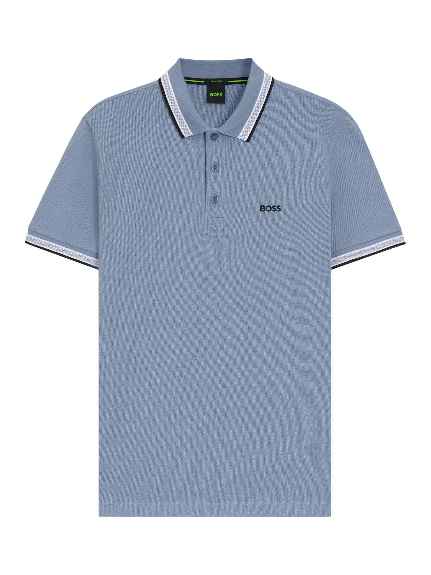 Product image 4 of 5, which shows HUGO BOSS Polo Shirt, Mid Blue, L