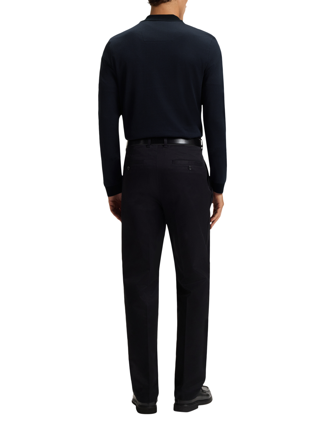 Product image 2 of 5, which shows HUGO BOSS BOSS Quarter Zip Jumper, Black, M