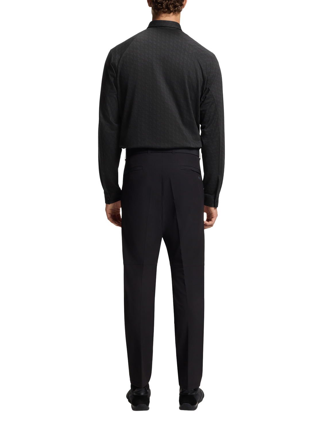 Product image 2 of 6, which shows BOSS Cotton Regular Fit Shirt, Dark Blue, M