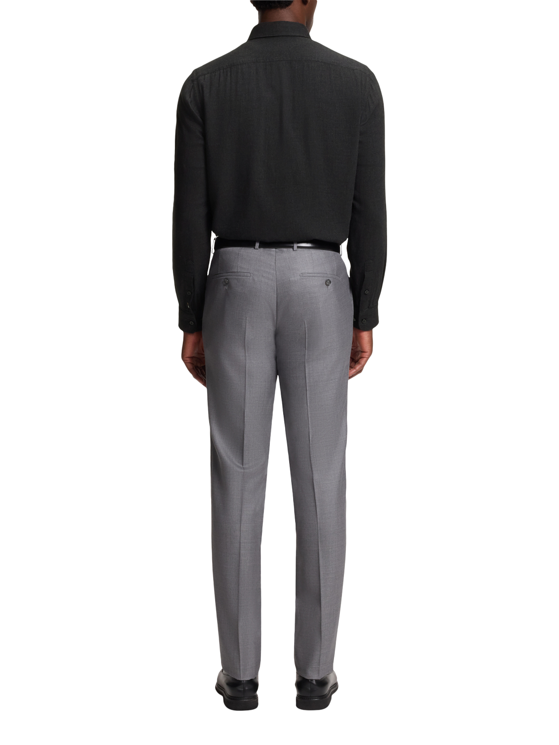 Product image 2 of 6, which shows HUGO BOSS BOSS Liam Cotton Blend Shirt, Black, L