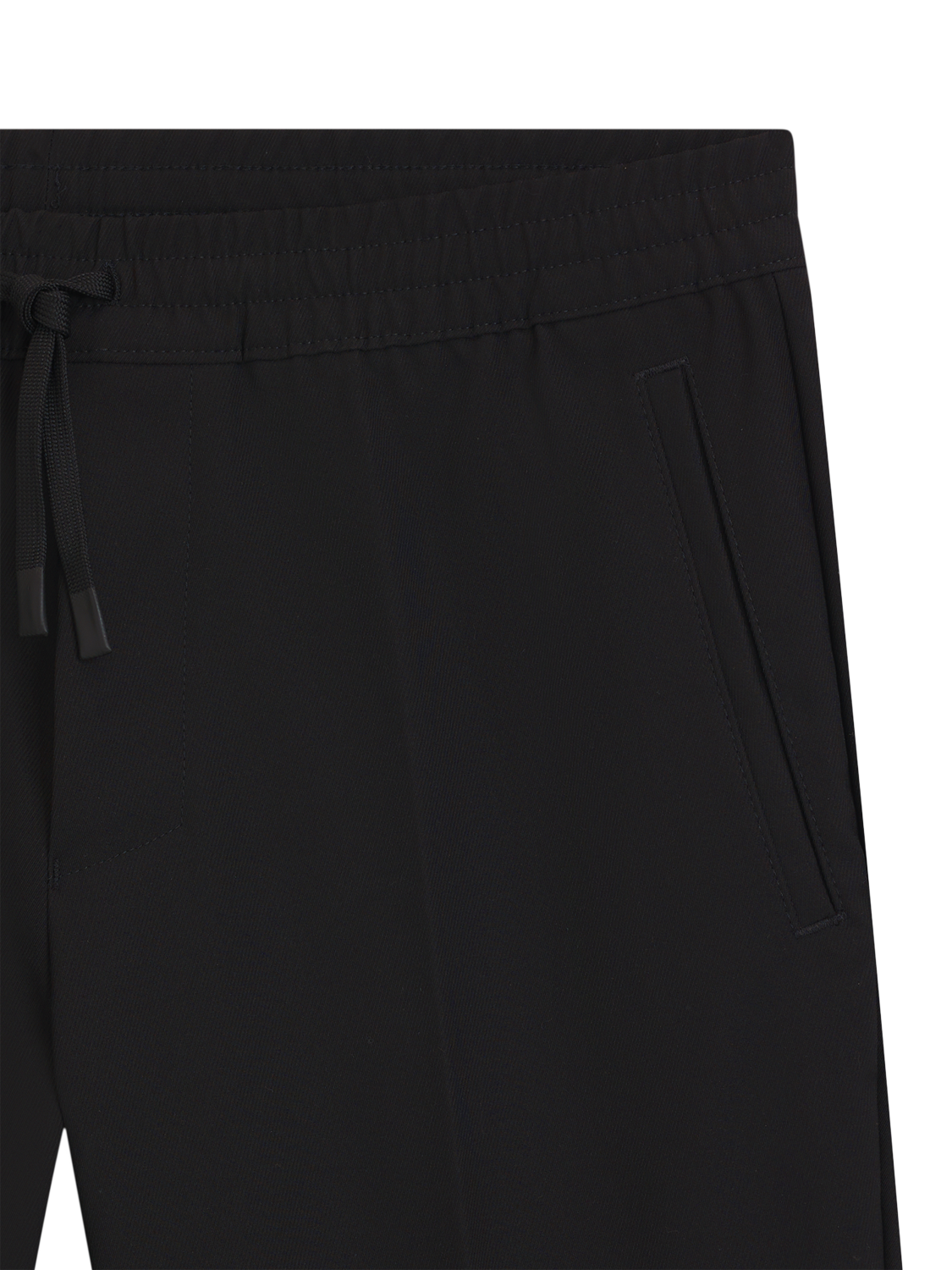 Product image 6 of 6, which shows HUGO BOSS Straight Leg Joggers, Black, 34R