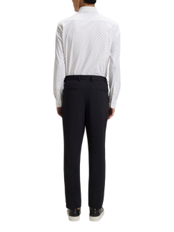 HUGO BOSS BOSS P Roan Kent Slim Fit Spot Print Shirt, White - view 2, White