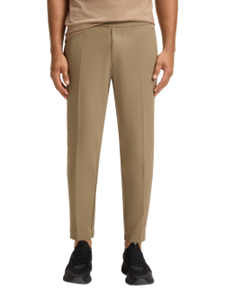 BOSS Drawstring Waist Tapered Chinos, Beige, Beige