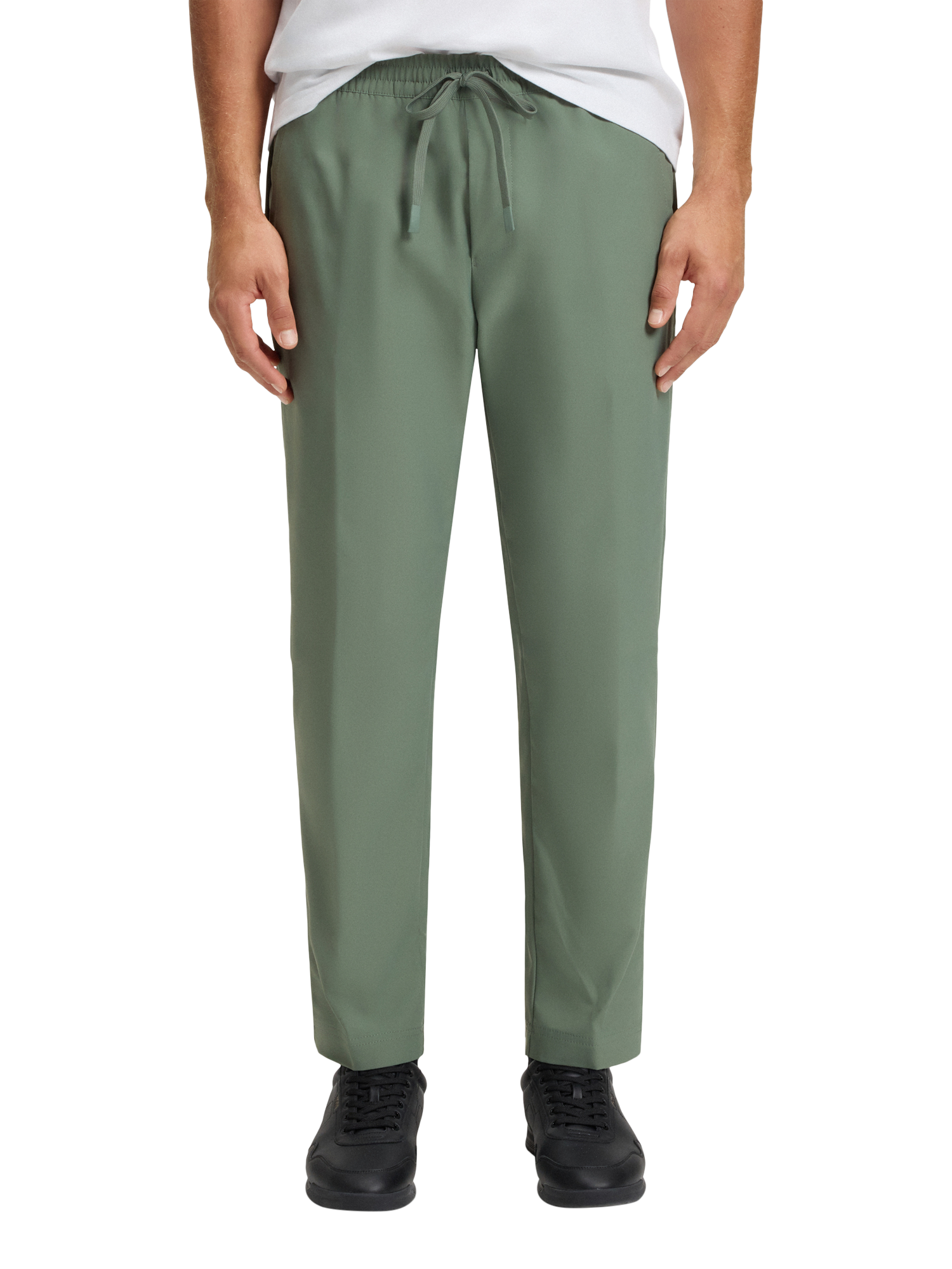 Product image 1 of 6, which shows HUGO BOSS Straight Leg Joggers, Open Green, 30R